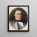 William McKinley - Emily Drayton Taylor — gerahmtes Bild an der Wand