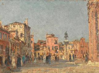 Place Saint-Jean à Venise - Emma Ciardi — Ansicht des Kunstwerks