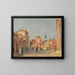 Place Saint-Jean à Venise - Emma Ciardi — gerahmtes Bild an der Wand