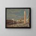 Place Saint-Marc - Emma Ciardi — gerahmtes Bild an der Wand