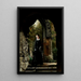 Junge Witwe - Emma Sparre — gerahmtes Bild an der Wand