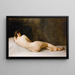 Nu allongé - Emmanuel Benner — gerahmtes Bild an der Wand