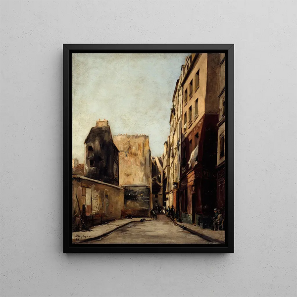 Emmanuel Lansyer - La Rue SaintJulienlePauvre.webp