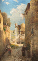 Vue d'une ville italienne - Emmy Lischke — Ansicht des Kunstwerks