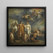 Énée aidé par les dieux - Nachfolger von Jacob Jordaens — gerahmtes Bild an der Wand