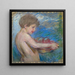 Kinderbild mit Früchten - Alice Pike Barney — gerahmtes Bild an der Wand