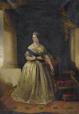 English School - Portrait of Queen Victoria.webp
