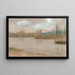 Les Andelys, Normandie - Enrico Canziani — gerahmtes Bild an der Wand