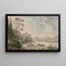 Landschaft Norwegisch - Erik Pauelsen — gerahmtes Bild an der Wand