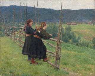 September - Erik Werenskiold — Ansicht des Kunstwerks