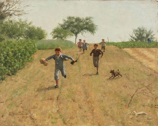 Flânerie dans le ciel - Erik Werenskiold — Ansicht des Kunstwerks