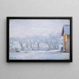 Erik Werenskiold - White Frost.webp