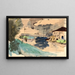 Rivière Süd de Chicago - Erminio Scapicchi — gerahmtes Bild an der Wand