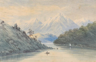 Ernest Arthur Chapman - On the Bealey Canterbury NZ.webp