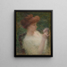 Madame Paul Jamot - Ernest Laurent — gerahmtes Bild an der Wand