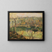 Pont élevé sous la lune montante - Ernest Lawson — gerahmtes Bild an der Wand