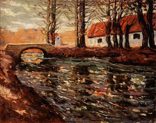 Ernest Lawson - River Landscape.webp