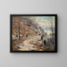 Route le long des Palissades - Ernest Lawson — gerahmtes Bild an der Wand