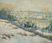 Winter am oberen Harlem-Fluss - Ernest Lawson — Ansicht des Kunstwerks