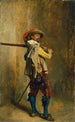 Ein Musketier aus der Zeit Ludwigs XIII. - Ernest Meissonier — Ansicht des Kunstwerks