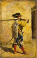 Eine Wächterin der Zeit von Louis XIII - Ernest Meissonier — Ansicht des Kunstwerks