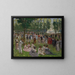 Im Park - Ernest Quost — gerahmtes Bild an der Wand