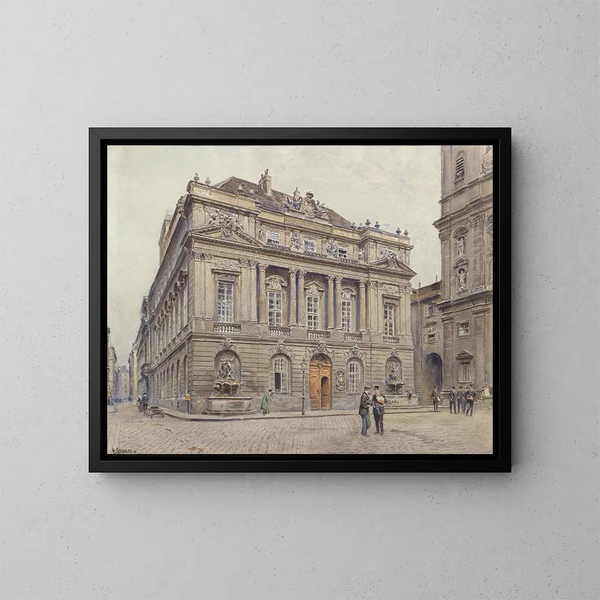 Alte Universität Wien - Ernst Graner — gerahmtes Bild an der Wand