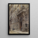 Palais du Prince Eugène dans la Himmelpfortgasse - Ernst Graner — gerahmtes Bild an der Wand