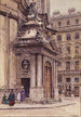 Das Portal der Kirche Saint-Pierre in Wien - Ernst Graner — Ansicht des Kunstwerks