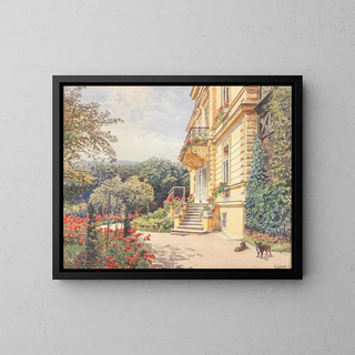 Ernst Graner - Villa in gepflegtem Garten.webp