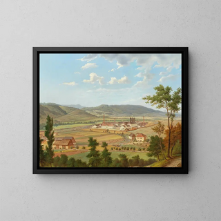 Ernst Gustav Doerell - View of a Factory in st nad Labem.webp