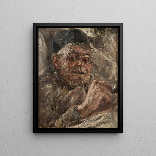 Der Postmeister von Brhat - Ernst Josephson — gerahmtes Bild an der Wand