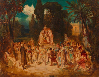 Hommage à Hans Makart - Ernst Juch — Ansicht des Kunstwerks