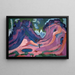 Amselfluh - Ernst Ludwig Kirchner — gerahmtes Bild an der Wand