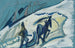 Bauern mit Pferdeschlitten - Ernst Ludwig Kirchner — Ansicht des Kunstwerks