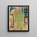 Begegnung - Ernst Ludwig Kirchner — gerahmtes Bild an der Wand