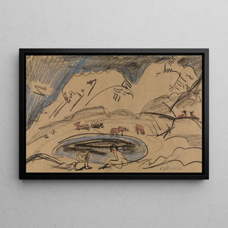 Ernst Ludwig Kirchner - Bergsee.webp