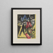 Cocotte dans la rue - Ernst Ludwig Kirchner — gerahmtes Bild an der Wand
