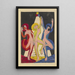 Danse des couleurs - Ernst Ludwig Kirchner — gerahmtes Bild an der Wand