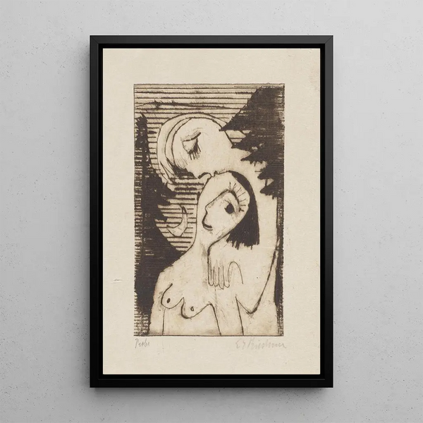 Ernst Ludwig Kirchner - Der Kuss.webp
