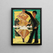 Danseur tournant - Ernst Ludwig Kirchner — gerahmtes Bild an der Wand