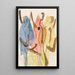 Danse des couleurs - Ernst Ludwig Kirchner — gerahmtes Bild an der Wand