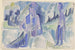 Spieler mit Akkordeon in einer Mondnacht - Ernst Ludwig Kirchner — Ansicht des Kunstwerks