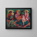 Im Palast der Prinzessinnen - Ernst Ludwig Kirchner — gerahmtes Bild an der Wand