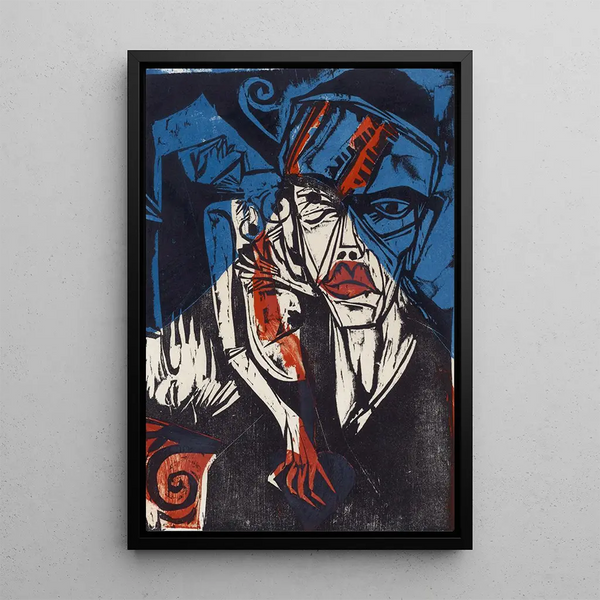Ernst Ludwig Kirchner - Kmpfe Qualen der Liebe.webp