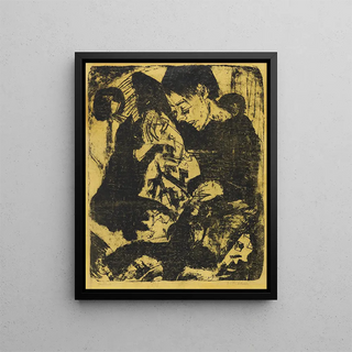 Ernst Ludwig Kirchner - Knabe mit Katze.webp