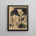 Andreas, der Anführer der Jungen - Ernst Ludwig Kirchner — gerahmtes Bild an der Wand