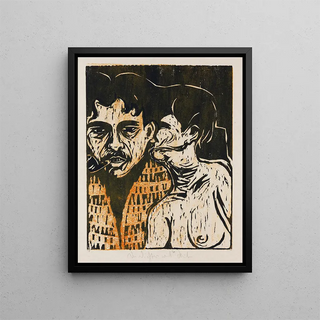 Ernst Ludwig Kirchner - Maler und Modell Dichter und Weib.webp