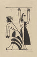 Maskierte Tänzer - Ernst Ludwig Kirchner — Ansicht des Kunstwerks