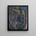 Sentier forestier de montagne - Ernst Ludwig Kirchner — gerahmtes Bild an der Wand